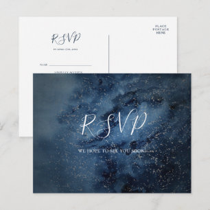 Celestial Sky   Silver Menu Choice UAWG Postcard Postkarte