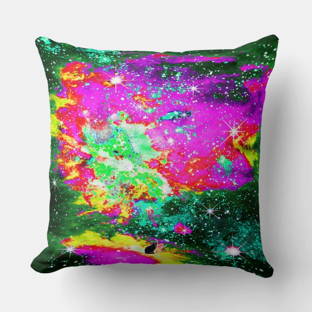 Celestial Star Field Pillow Kissen (Vorderseite)