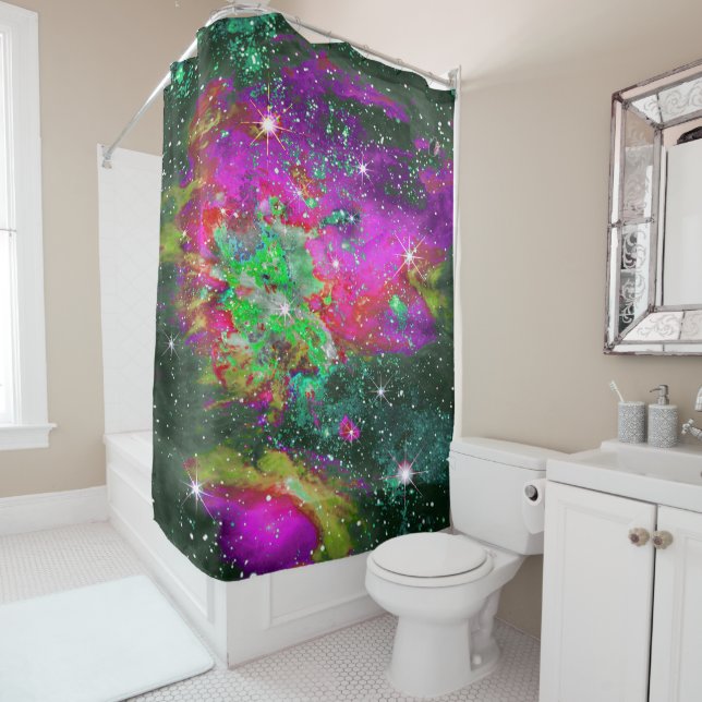 Celestial Star Field Showvorhang Duschvorhang (Beispiel)