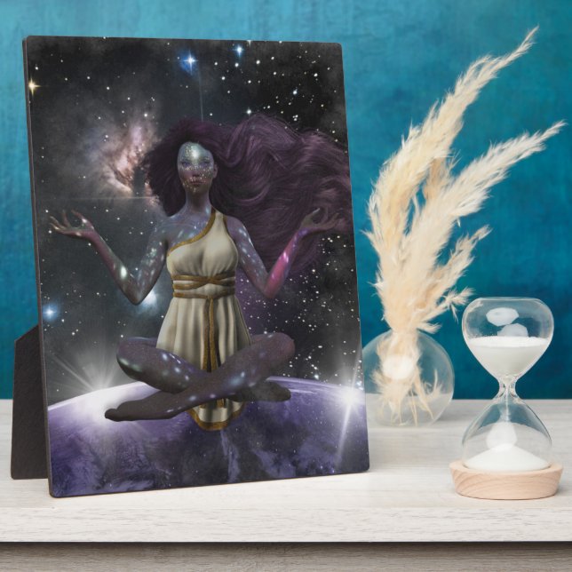 Celestial Star Goddess Starseed Inanna Venus Fotoplatte (Seite)