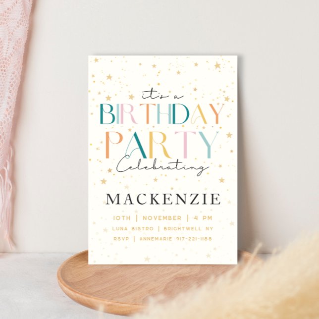 Celestial Starry Sky Einladung (Von Creator hochgeladen)