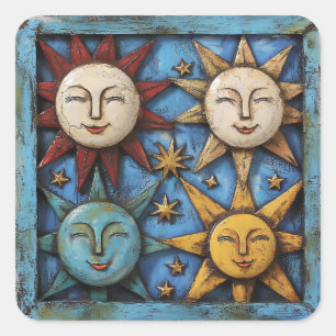 Celestial Stars Stickers