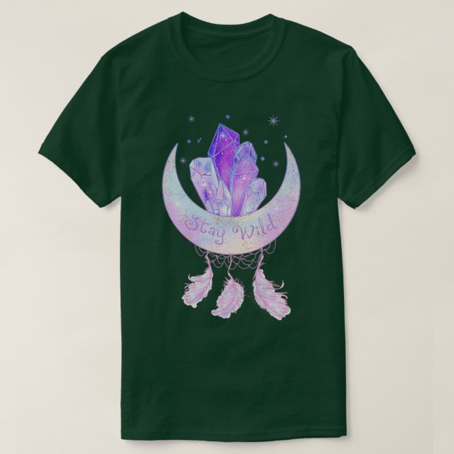 celestial sticker stay wild Classic TShirt (Design vorne)