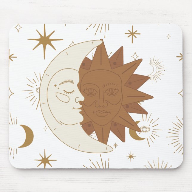 Celestial Sun and Moon Mousepad (Vorne)