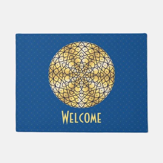 Celestial Sun Doormat Fußmatte (Vorderseite)