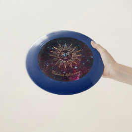 Celestial Sun Monogram Astrology Glitzer Cool Spaß Wham-O Frisbee