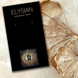 Celestial Sun Moon Earring Juwelier Display