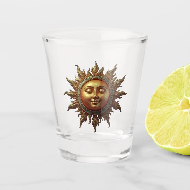 Celestial Sun  Schnapsglas (Vorderseite)