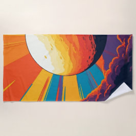 Celestial Sunset Beach Towel Strandtuch