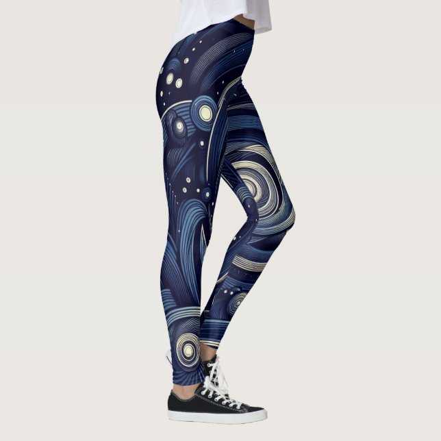 Celestial Swirl Leggings (Rechts)
