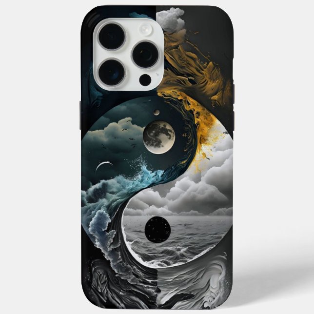 Celestial Tides  phone case  (Rückseite)