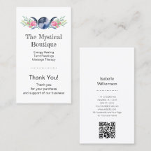 Celestial Triple Moon Goddess QR Code Danke, aber