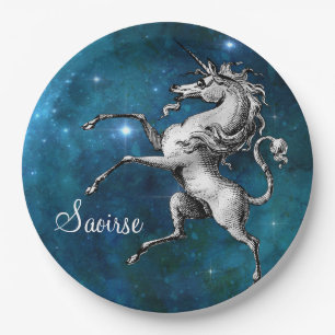 Celestial Unicorn Pappteller
