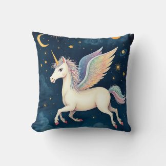 Celestial Unicorn Pillow Kissen