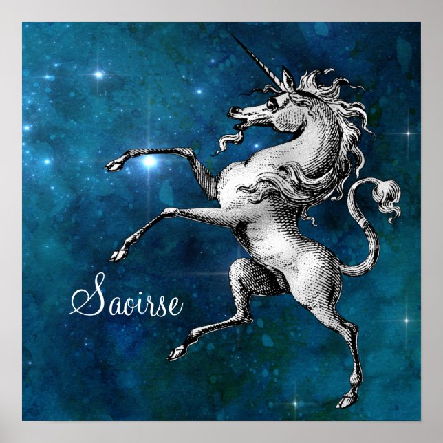 Celestial Unicorn Poster (Vorne)