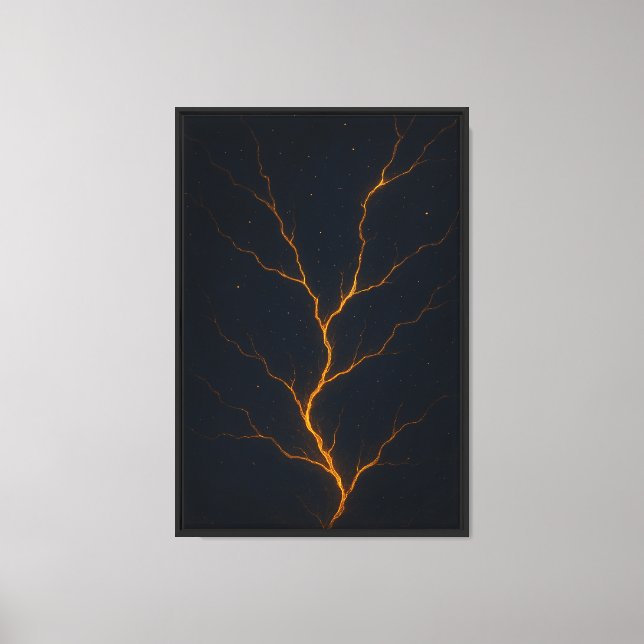 Celestial Veins Leinwanddruck (Vorderseite)