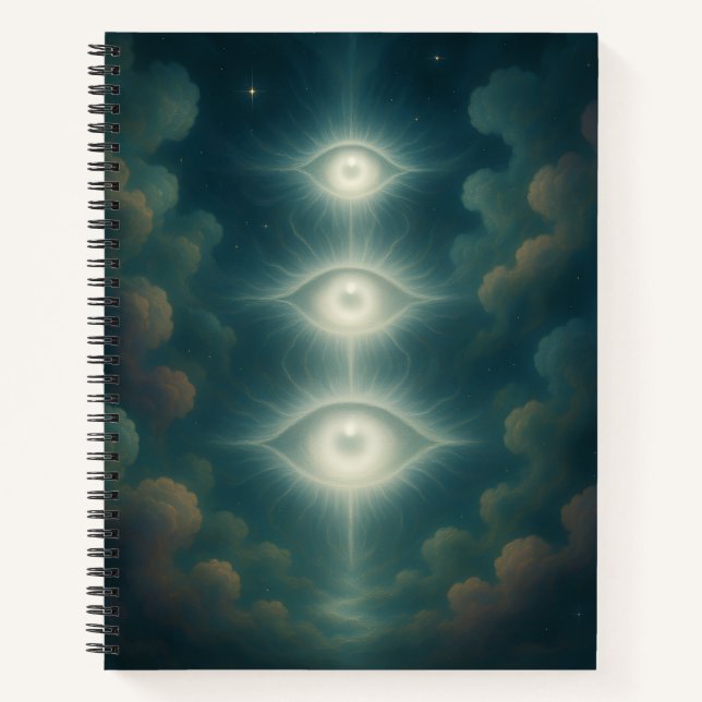 Celestial Vision Notebook Notizbuch (Vorderseite)