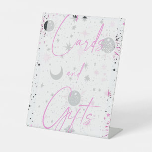 Celestial Wedding Cards & Gifts Pedestelle-Zeichen Sockelschild