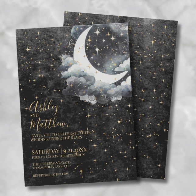 Celestial Wedding Einladung (Celestial Wedding Invitation)