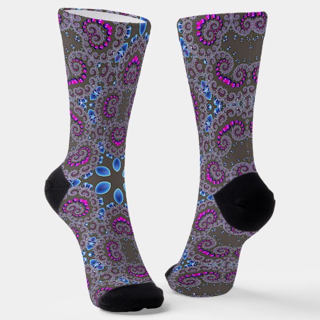 Celestial Whirl Socken (Gewinkelt)