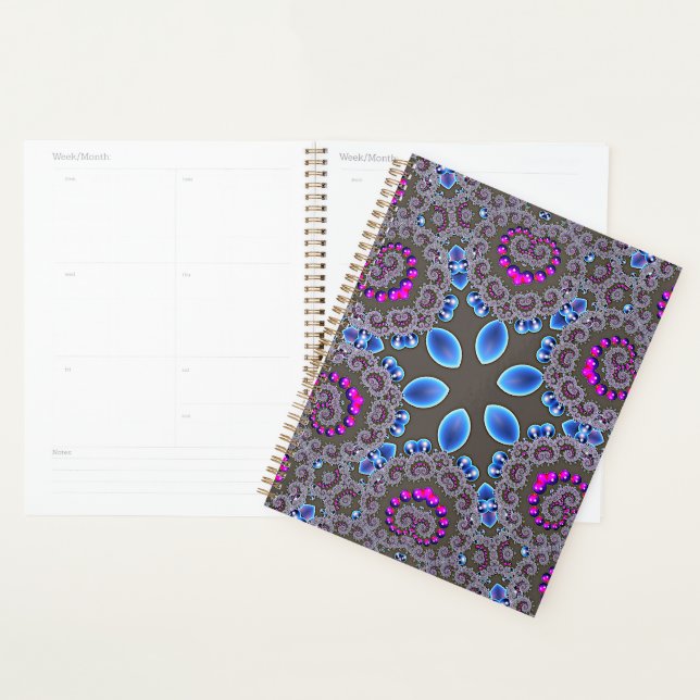 Celestial Whirl Spiral Notebook Planer (Anzeige)