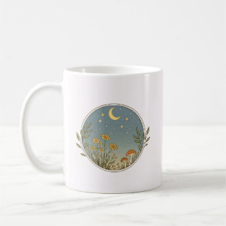 Celestial Wildflower Scene  Kaffeetasse