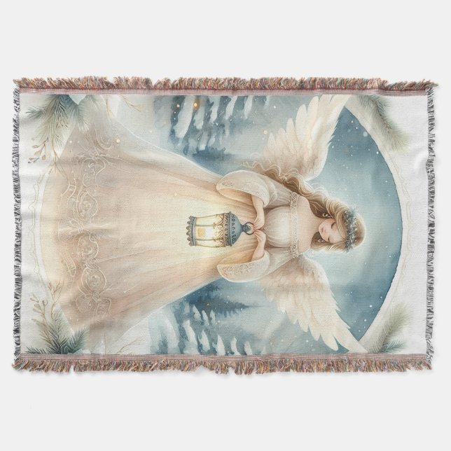 Celestial Winter Angel Lantern of Hope Decke (Vorderseite)