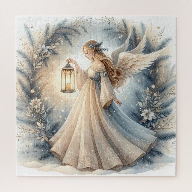 Celestial Winter Angel Lantern of Peace (Vertikal)