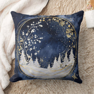 Celestial Winter Elegance Kissen