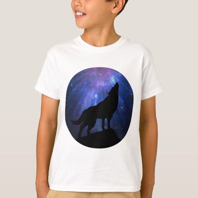 Celestial Wolf T-Shirt (Vorderseite)