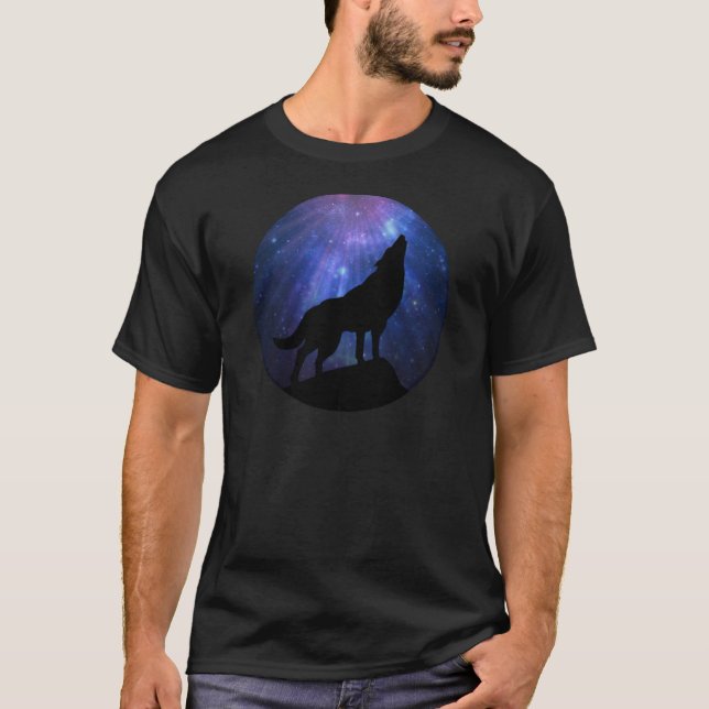 Celestial Wolf T-Shirt (Vorderseite)