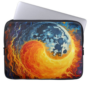 Celestial Yin Yang Art Laptopschutzhülle