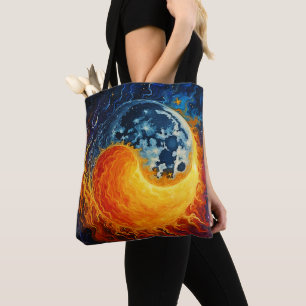 Celestial Yin Yang Art Tasche