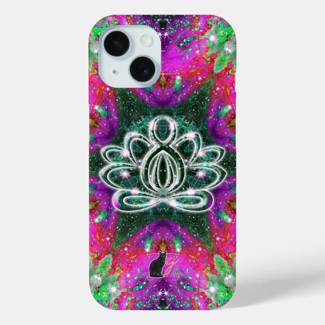 Celestial Zen Lotus Case-Mate iPhone Case (Rückseite)