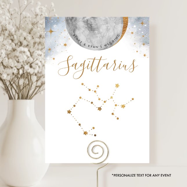 Celestiale Tischnummer, Schützenkonstellation (Von Creator hochgeladen)