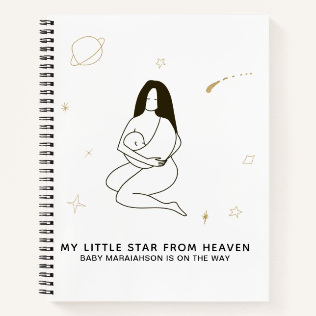 *~* Celestie Mitfrau Doula Geburt Schwangerschaft Notizbuch (Vorderseite)