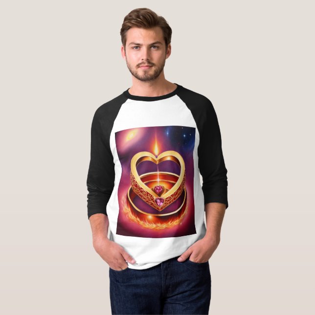 Celestie Romance: Aquarellbilder Träume T - Shirt (Vorne ganz)