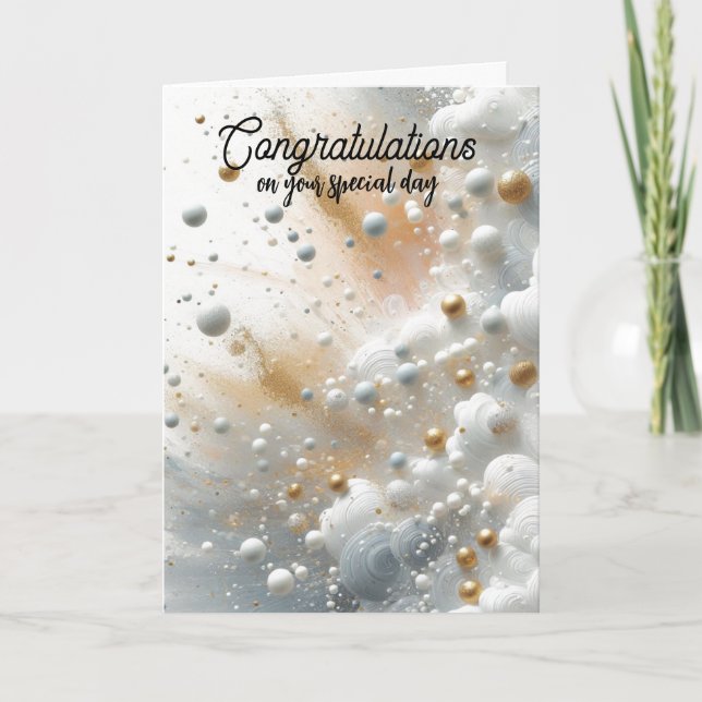 Celestis Celebration Congratulations Card Karte (Vorderseite)