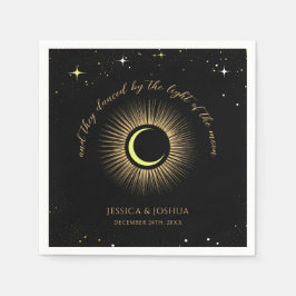 Celestizio Zitat Star Dust Mystical Wedding Serviette