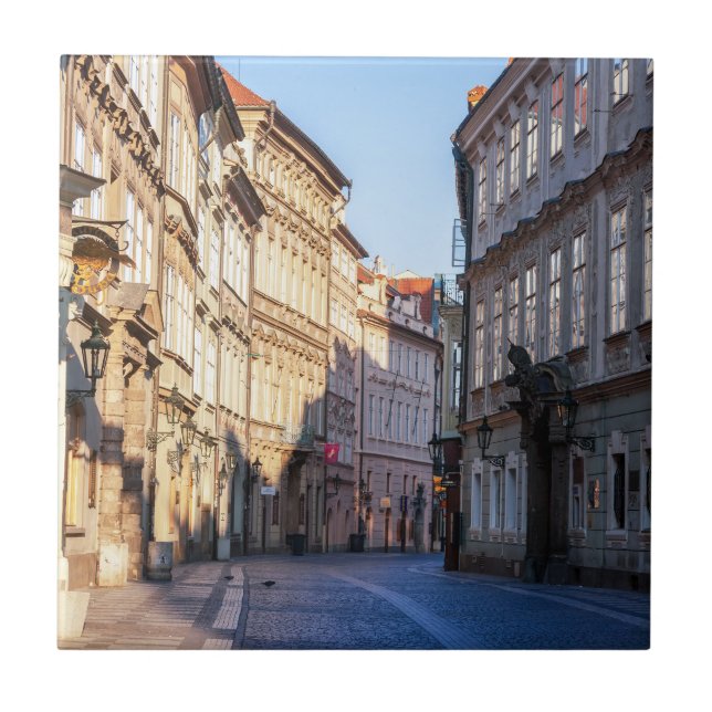 Celetna Straße in der Altstadt von Prag Fliese (Vorderseite)