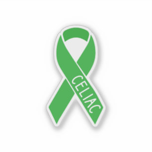 Celiac Awareness Ribbon, Celiac Disease Aufkleber