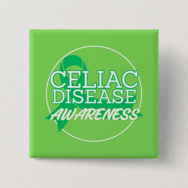 Celiac Disease Awareness 2026 Button (Vorderseite)