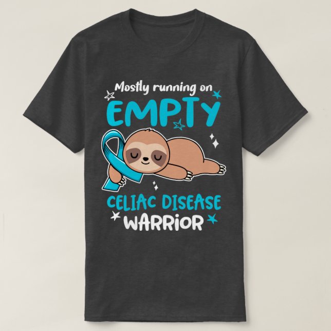 Celiac Disease Awareness, die meistens auf Leer C  T-Shirt (Design vorne)