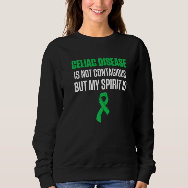 Celiac Disease Awareness Survivor Krieger 1 Sweatshirt (Vorderseite)