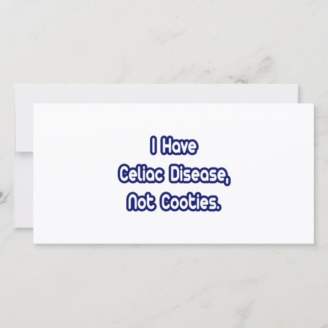 Celiac Disease..Keine Gebühren (Vorderseite)