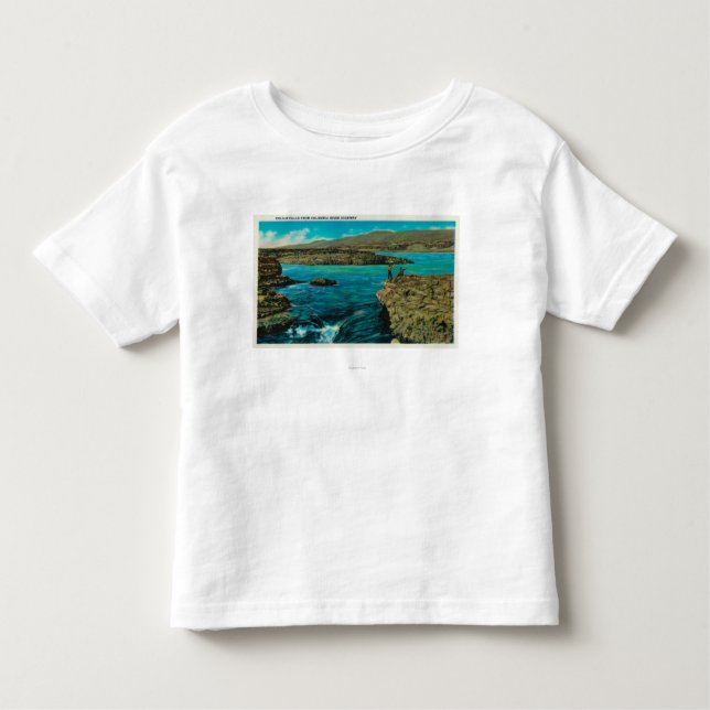 Celilo fällt auf den Columbia River Kleinkind T-shirt (Vorderseite)