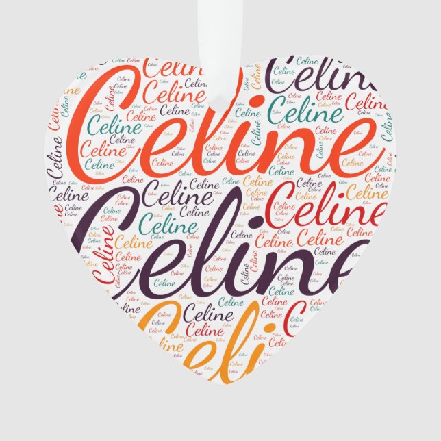 Celine Ornament (Vorderseite)