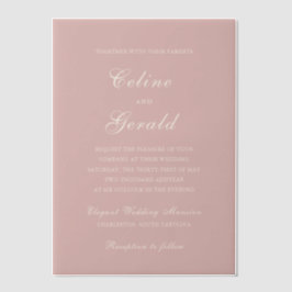 Celine Pink Elegant Wedding