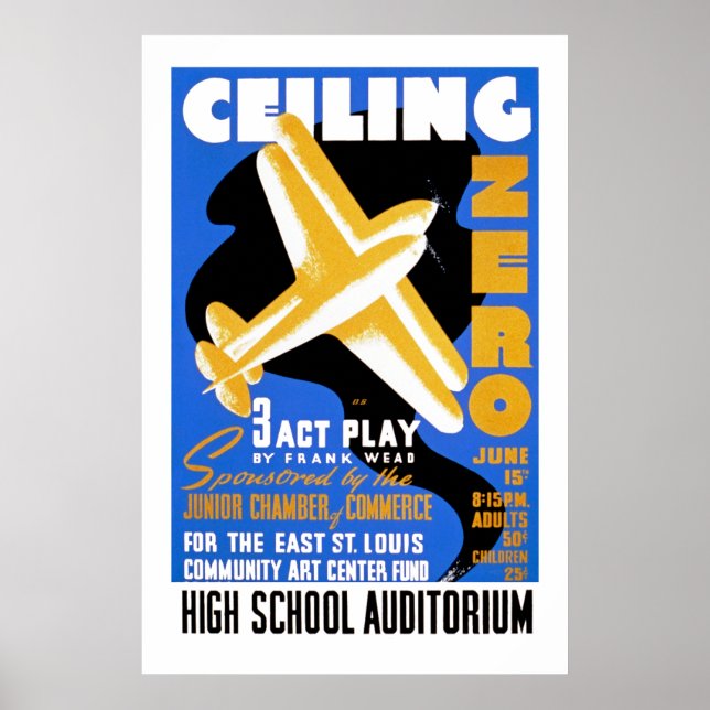Celing Zero Poster (Vorne)