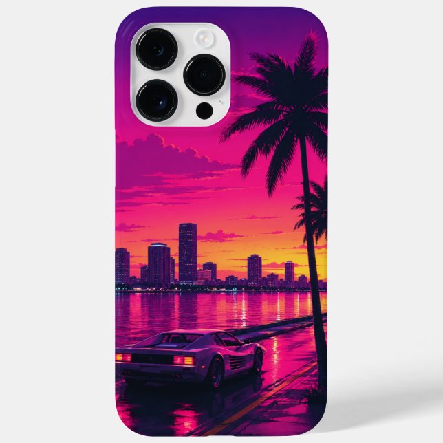 Cell Phone Case Shining City (Rückseite)